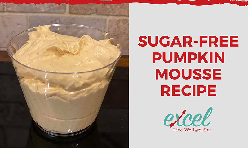 Try this sugar-free pumpkin mousse!