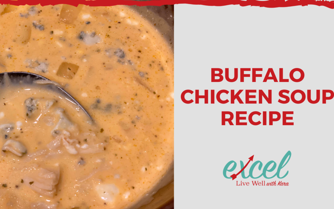New fav soup — buffalo chicken!