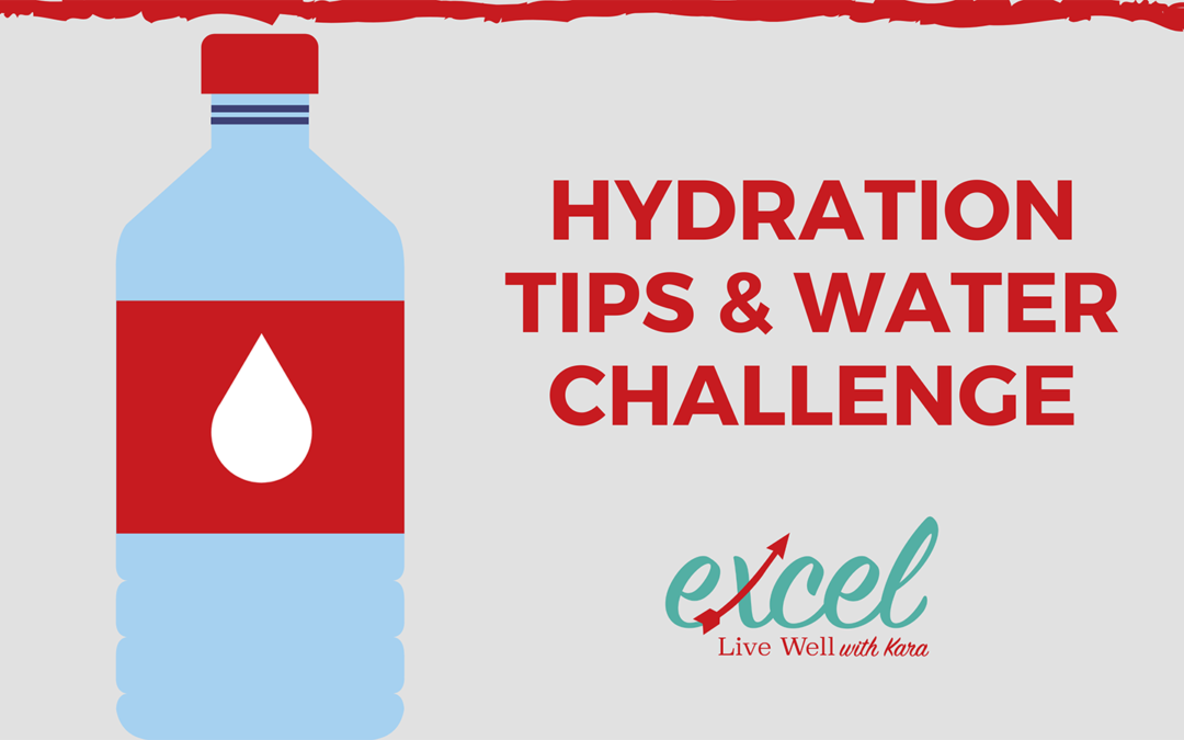 Hydration tips and 7-Day Water Challenge