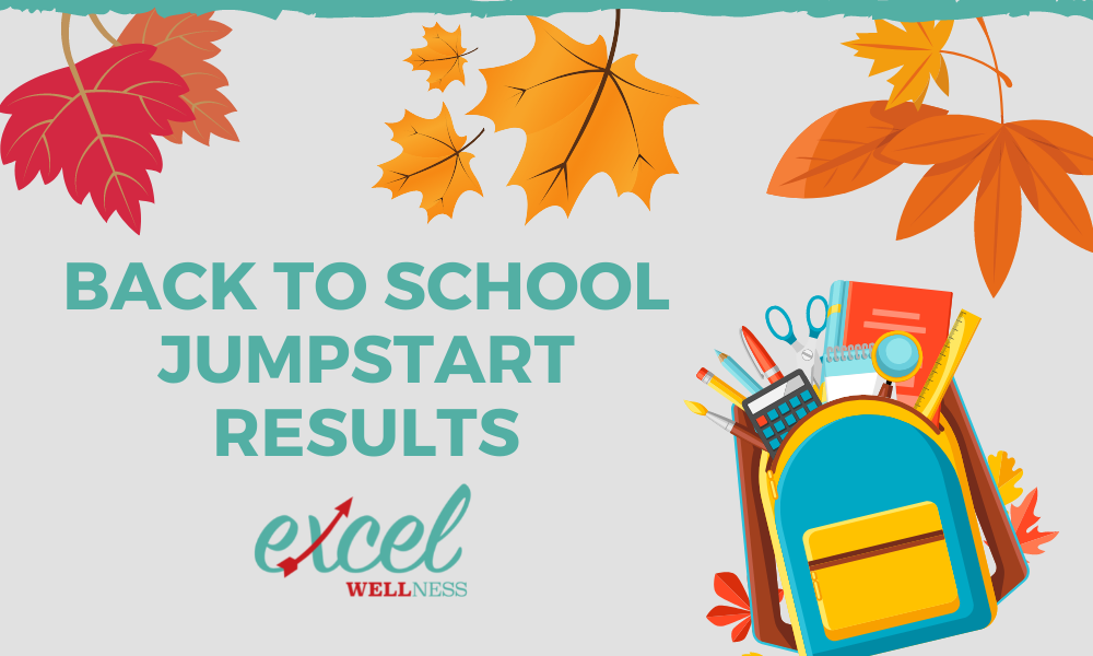Back to School 8-Day Jumpstart results are in!