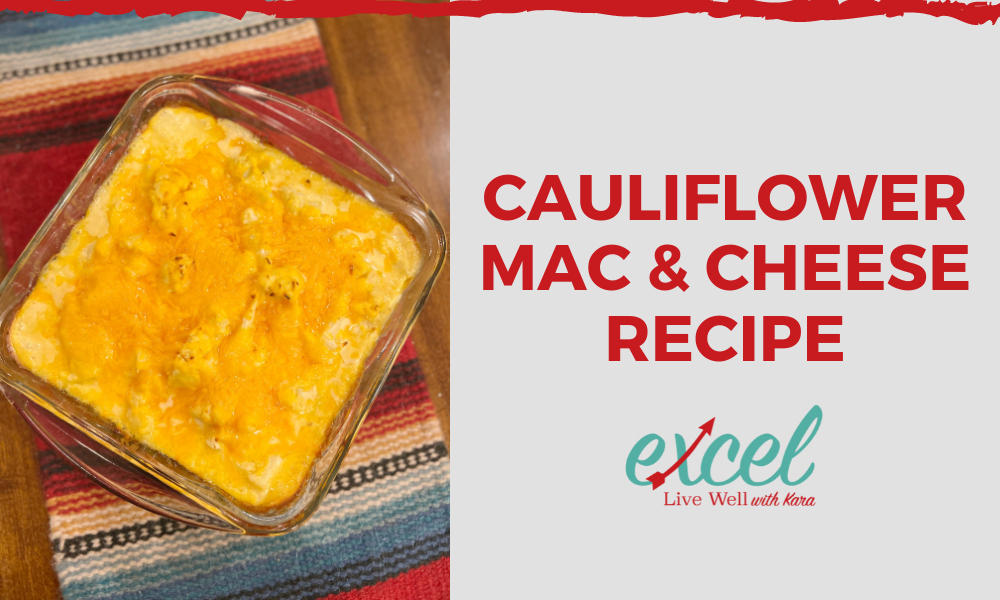 Try this cauliflower mac & cheese recipe!