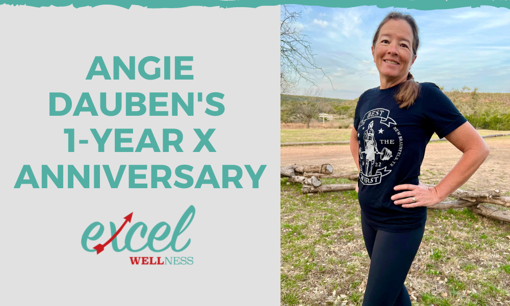 Happy 1-year X anniversary to Angie Dauben!