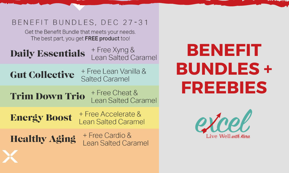 Benefit bundles + end-of-year promos!