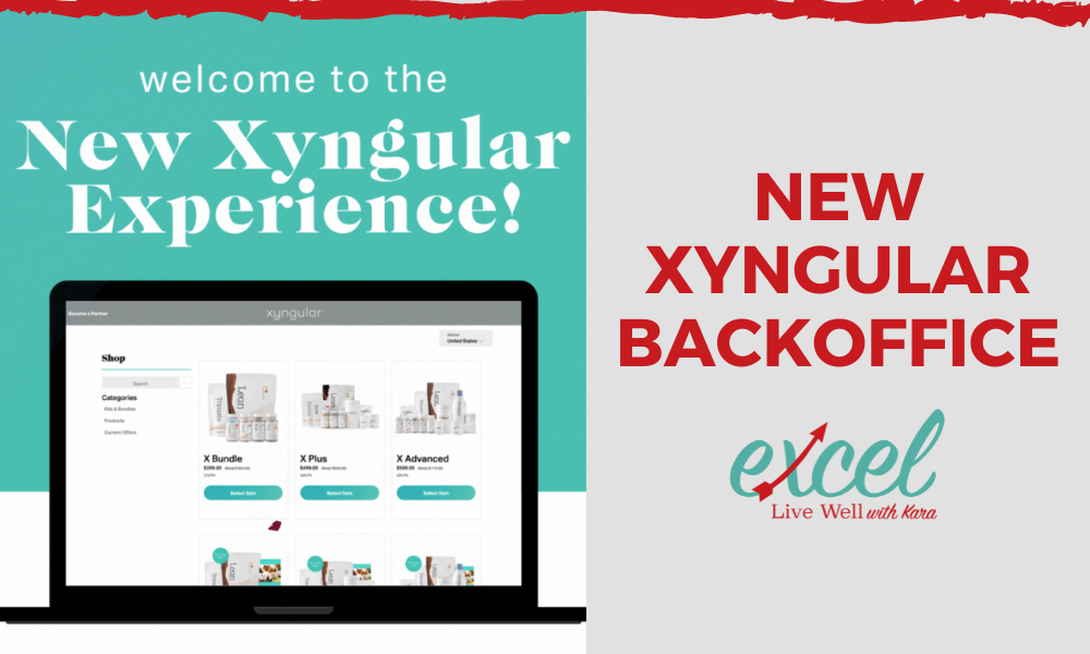 New Xyngular backoffice + shopping experience
